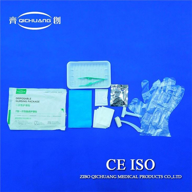 Ce, ISO 공급과 의료 및 병원 일회용 수술 피부 준비 트레이