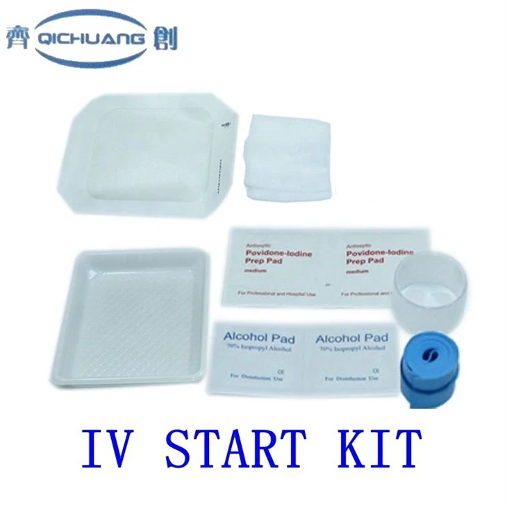 Wound Dressing Set With Forceps Sterile Packed Wound Care